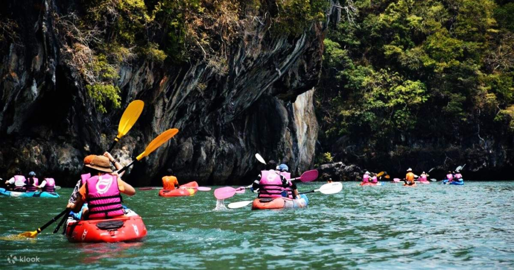 Krabi trèo thuyền kayak