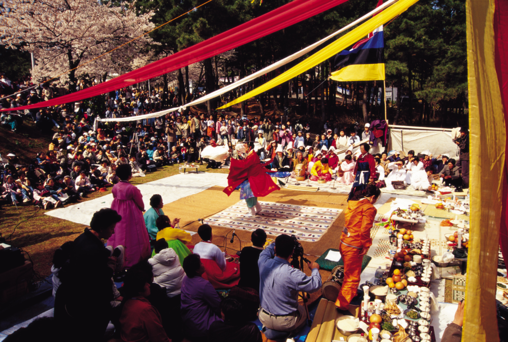 Harvest festival in Jeju Island